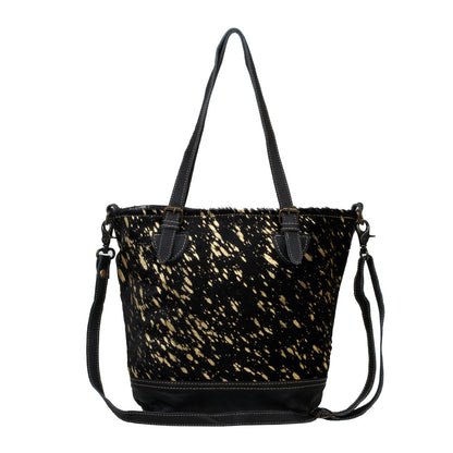 Celestial Canvas And Hairon Bag