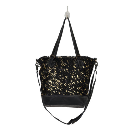 Celestial Canvas And Hairon Bag