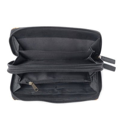 ENERGY BUNDLE LEATHER AND HAIRON WALLET