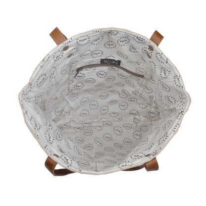 Old School Organic Fabric Market Bag