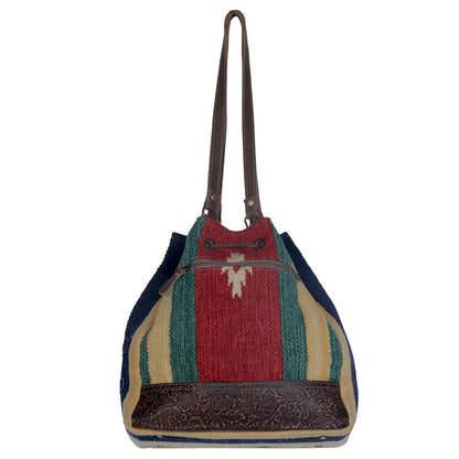 Radiant Red  Bucket Bag