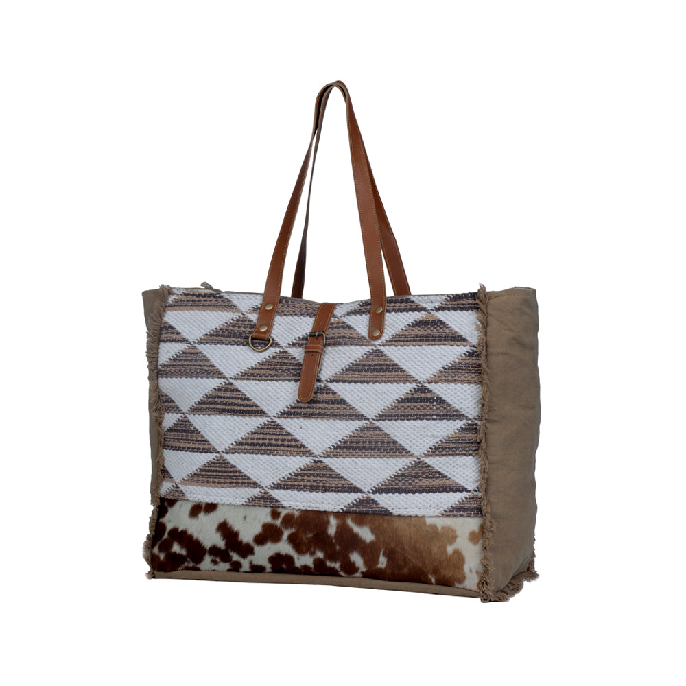 Rhythmic Shapes  Weekender Bag