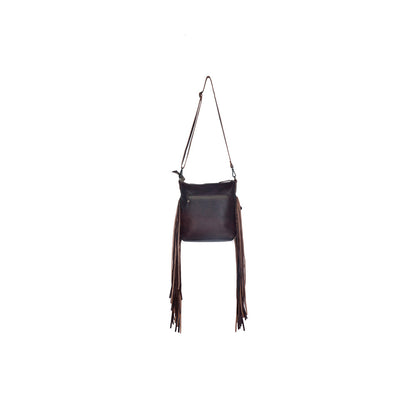Tanned Leather & Hairon Bag