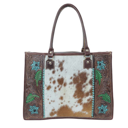 Cleopatra Hand-Tooled Bag