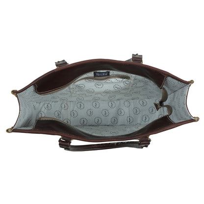 Cleopatra Hand-Tooled Bag