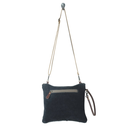 Myra Tincture Embossed Leather Crossbody Bag for Women â€“ Aztec Pattern, Adjustable Strap for Rodeo Style