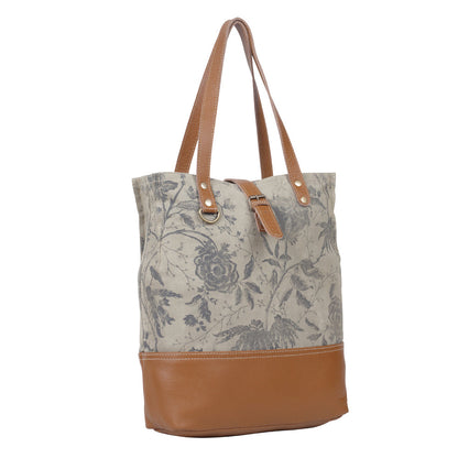 Rugged  fleurs Tote Bag