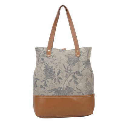 Rugged  fleurs Tote Bag