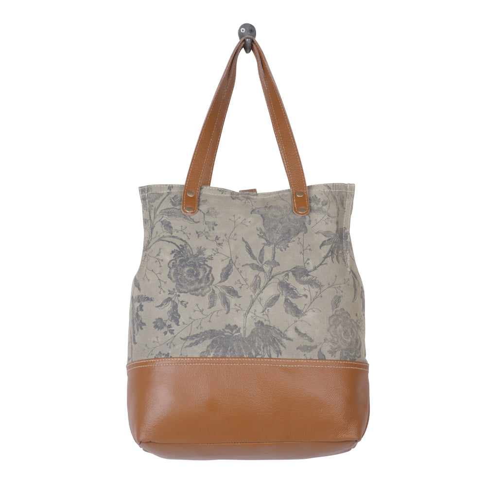Rugged  fleurs Tote Bag