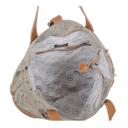 Rugged  fleurs Tote Bag