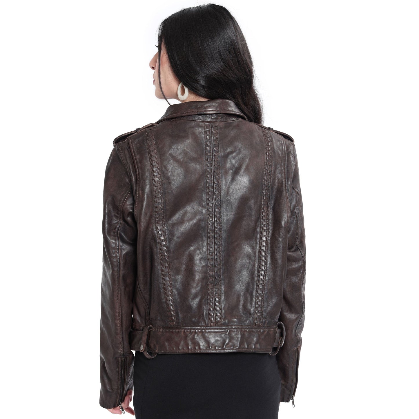 ButtonUppp Leather Jacket