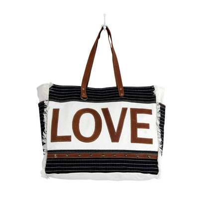 Letters Of Love Weekender Bag