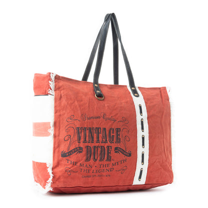 Western Vintage Weekender Bag