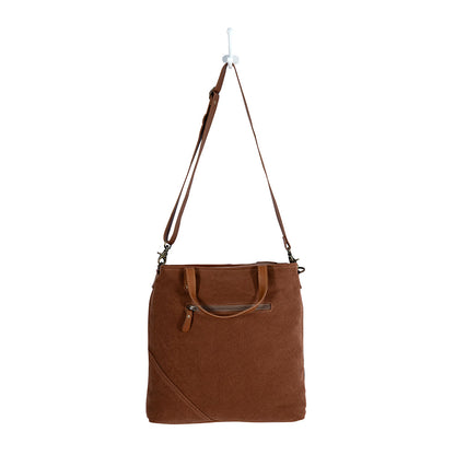 Concho Ranch Trail Canvas & Hairon Bag