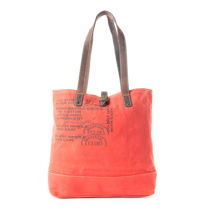 Graded Cotton Woven Canvas Tote Bag
