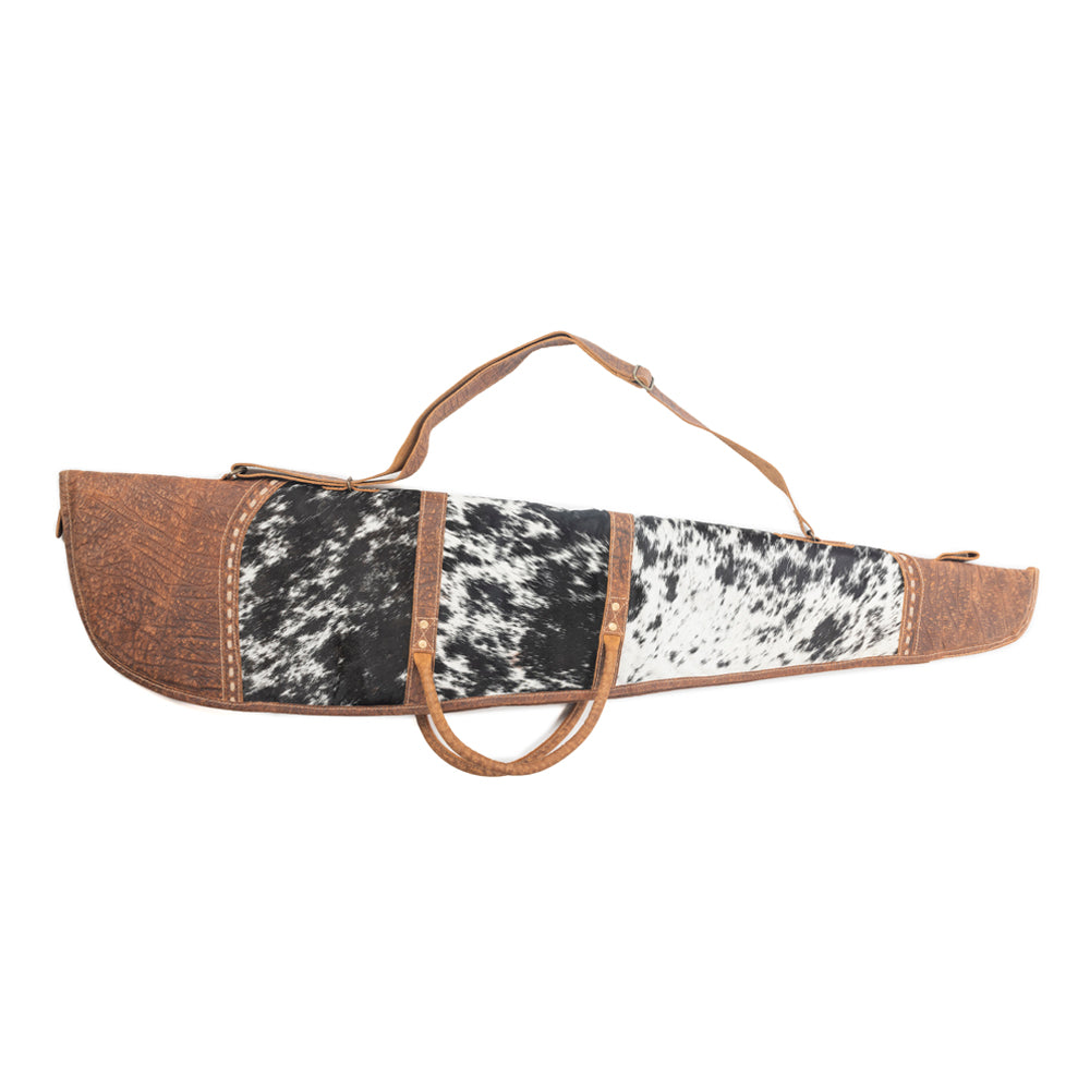 Wildhorn Hunterâ€™s Leather Rifle Case in Smoky Hide