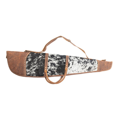 Wildhorn Hunterâ€™s Leather Rifle Case in Smoky Hide