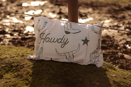 Howdy Satin Pillow Case