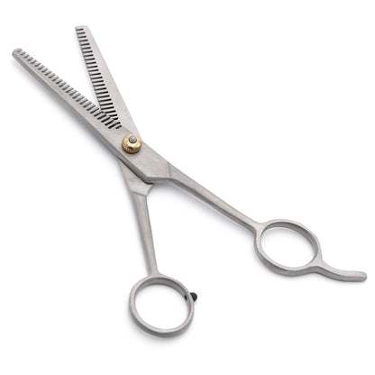 Jeffers Pet Grooming Coat Thinning Shear, 7"L