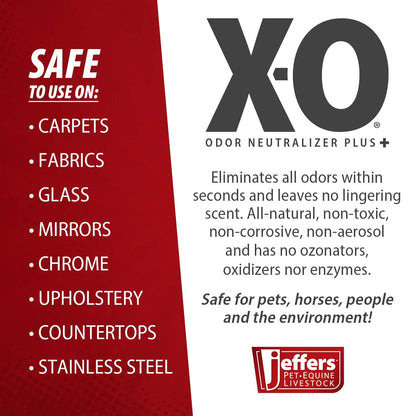 Jeffers X-O Pet Odor Neutralizer Plus + Cleaner Concentrate