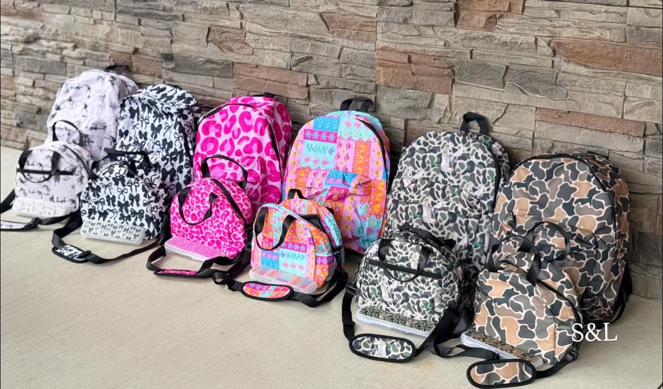 Backpack, Lunch Pail, Silverware PRE-ORDER
