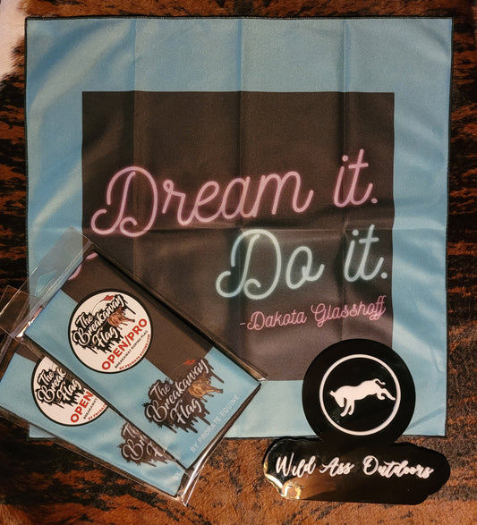 Dream it. Do it. Breakaway Flags