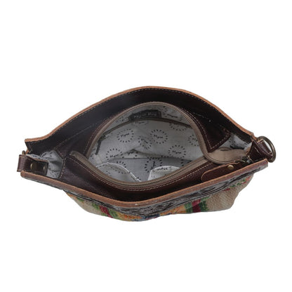 TINI MINI HAND TOOLED BAG